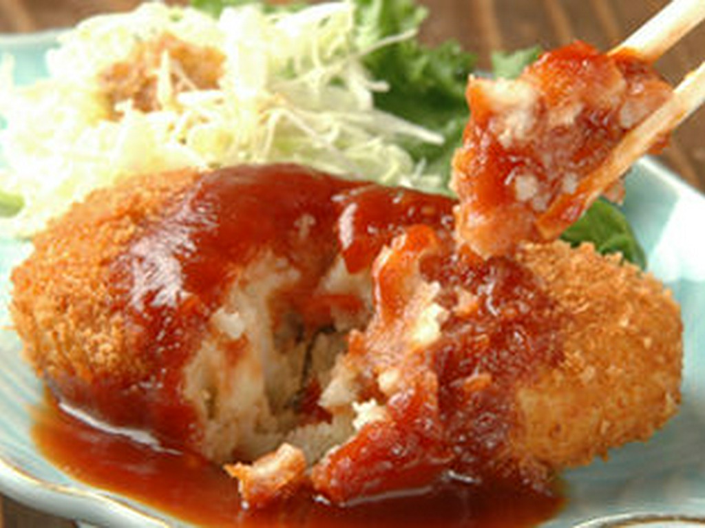 名物地鶏コロッケ