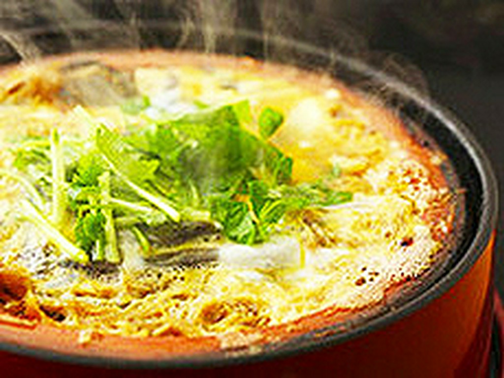 アツアツの　『どぜう柳川鍋』