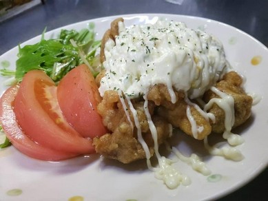 赤鶏の黒酢チキン南蛮