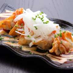 手作り揚げ餃子　630円