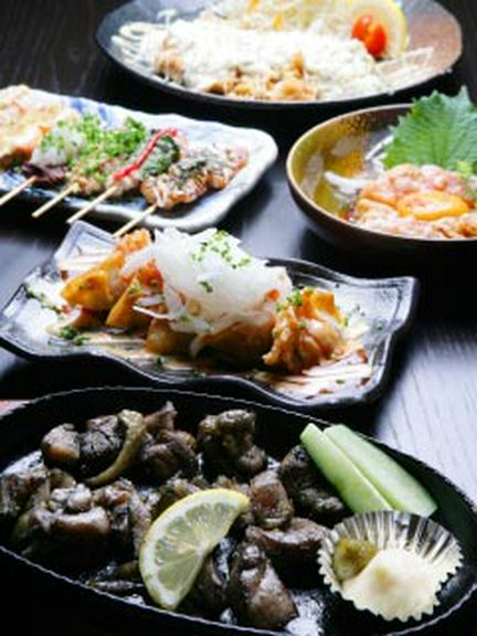 当店自慢の鶏料理の数々