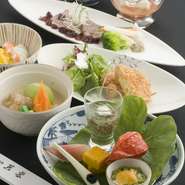 美食を楽しみたいのなら四季折々のコースがオススメ