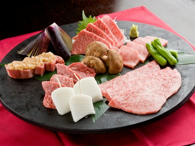 “最高級盛合せ”上タン・ザブトン・ともさんかく・特選ハラミ