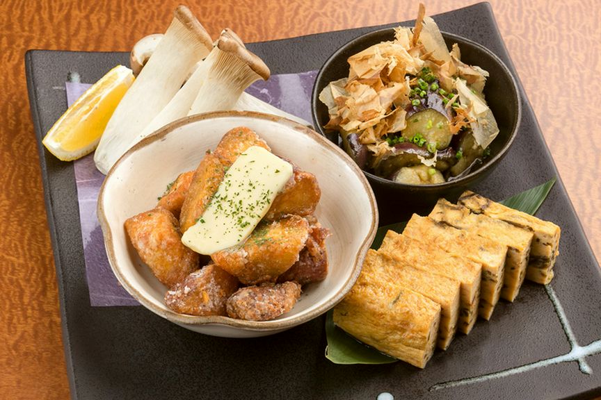 季節毎に変化する旬の味覚を存分に楽しめる前菜