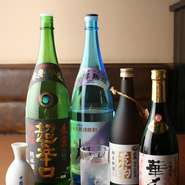 オリジナルの焼酎など豊富にご用意。