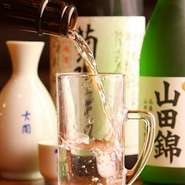 日本酒各種ございます。