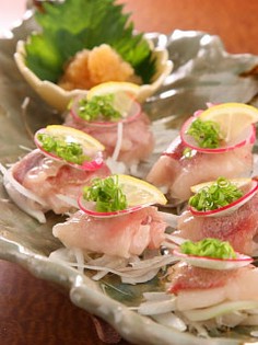 和牛の希少部位使用『和牛の焼きしゃぶおろしポン酢』