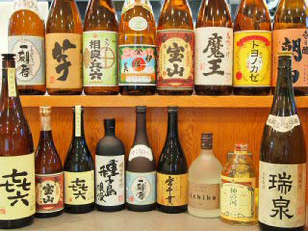 ＜焼酎＞麦、芋、米や、珍しい銘柄を豊富にご用意