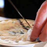 天然とらふぐコース
煮凝り・てっひ・てっさ・てっちり・白子・から揚げ・てっちり・雑炊のフルコース