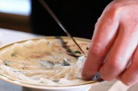 天然とらふぐコース
煮凝り・てっひ・てっさ・てっちり・白子・から揚げ・てっちり・雑炊のフルコース