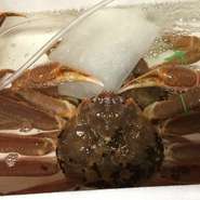 松葉ガニも１月～２月にかけて最高に旨い食材です