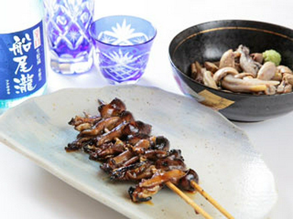 肝焼き＆肝わさ