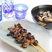 肝焼き＆肝わさ