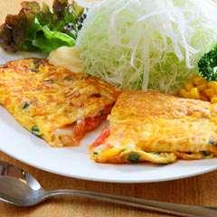 明太子オムレツ