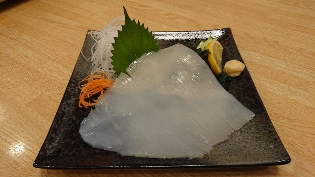 函館直送!スルメイカのお刺身