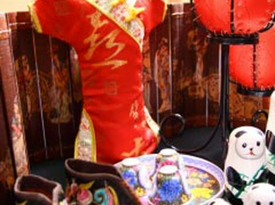 桑名の中華「上海や」の店内は珍しい中国製小物がいっぱい！