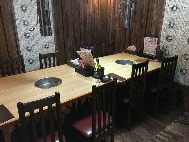 個室がある