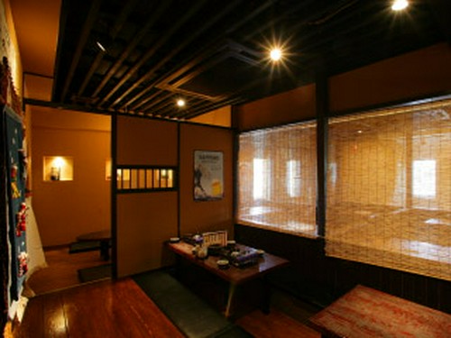 お座敷タイプの個室です。6名様収容可能。