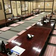 ◆前日までの要予約。 
◆予約人数・仕入れの状況により、料理内容は変わることがあります。 
◆４名様～60名様までOK 
◆ご予算や人数に応じることも可能です、お電話ください！