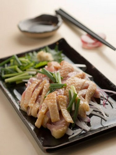 地鶏刺し