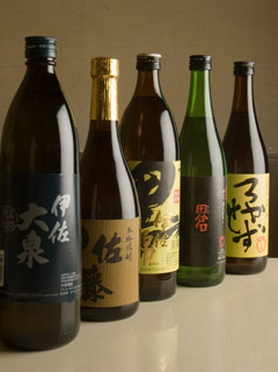 美味しい焼酎をお楽しみ下さい。