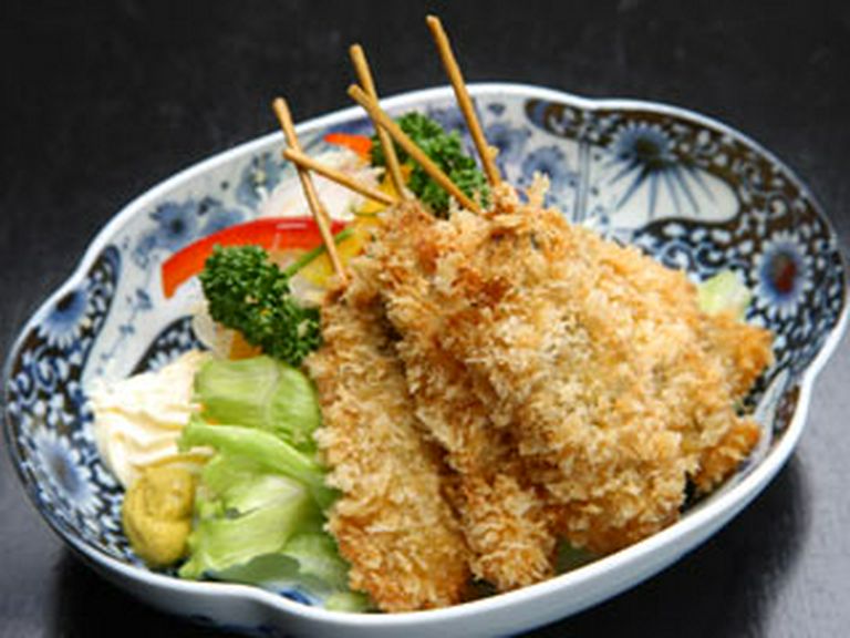 あさり串揚げ　840円