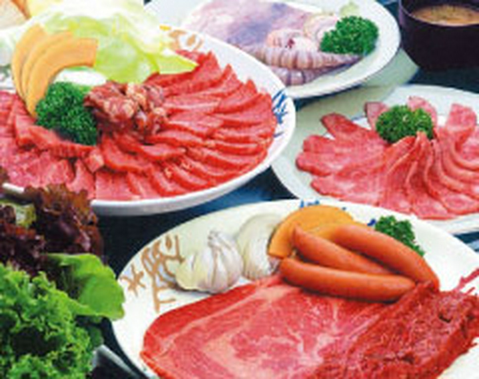 地産地消で熊本産黒毛和牛にだわり、緑提燈認定店です。