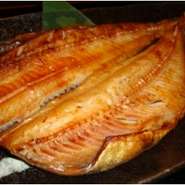 ほっけ焼き780円税別　　半身480円税別