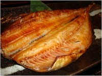 ほっけ焼き780円税別　　半身480円税別