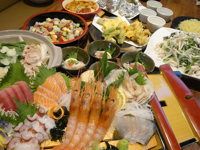 料理10品のお得なコース!