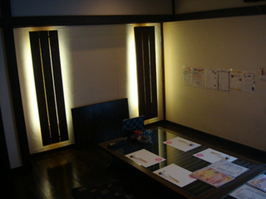 雰囲気ばっちりな完全個室