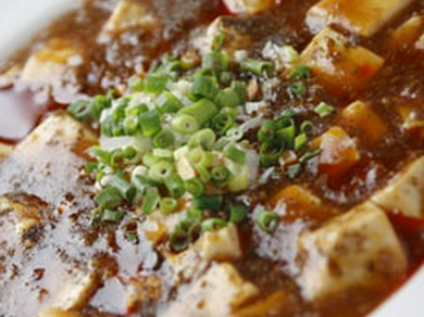 山椒がフワッと香る『四川麻婆豆腐』