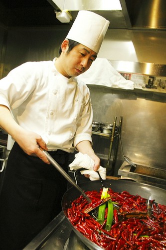 こだわりの自家製ラー油が味を引き立てます