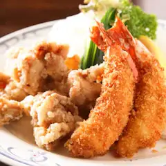 唐揚げ＆エビフライ