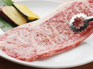 上質な脂の甘みが絶品の『上ロース』