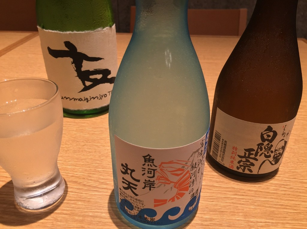 店名が冠された『魚河岸　丸天』はここでしか味わえない逸品