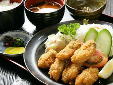 カキフライ定食