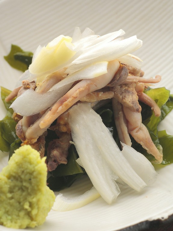 珍品の美味しさを堪能