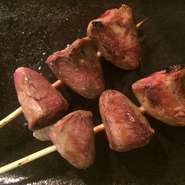 ぷりぷりした食感。心臓ですよ。