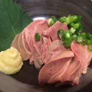 低温調理で加熱した鶏レバは８割がた生食感！