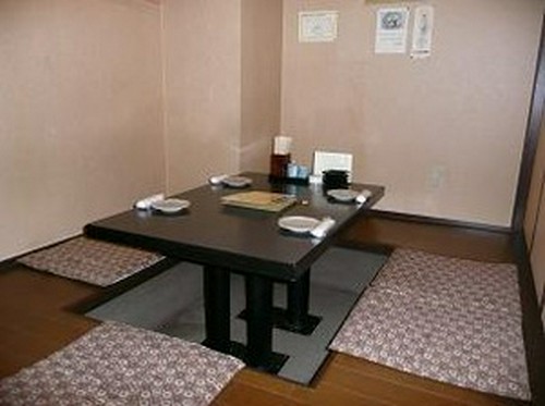 個上がりは掘りごたつ式