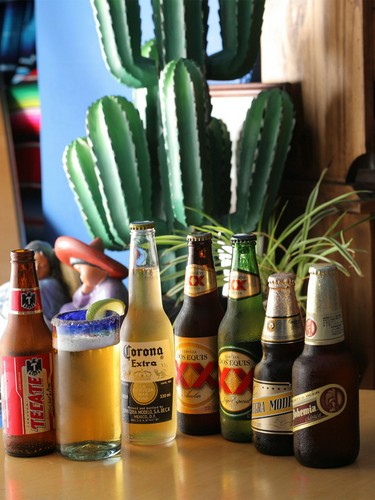メキシコのビール種類豊富にご用意