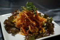 豆もやしがしゃきしゃきです　一度食べたらはまります！