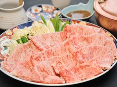 特選　和牛のしゃぶしゃぶ