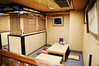 家族や友人と、にぎやかに楽しく過ごせる空間