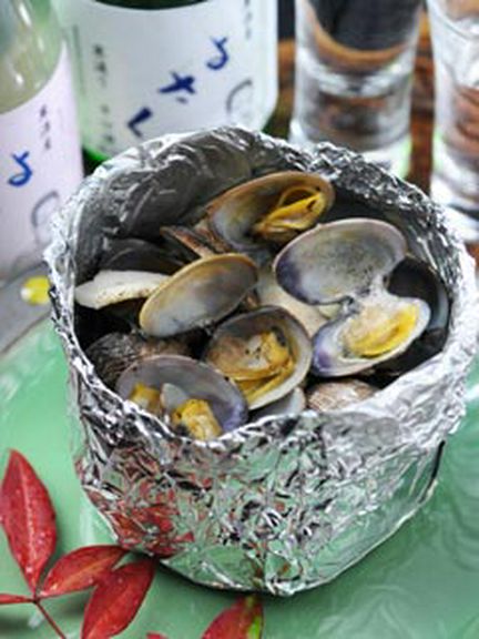 熱々のあさりバター