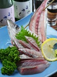 アジの姿造り