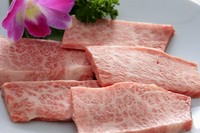 上質な霜降り。柔らかで濃厚な味わい。