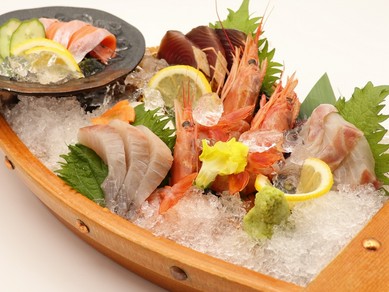 一番人気のお造り5品盛り