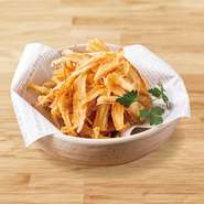 揚げ加減にこだわって、よりサクサクに！